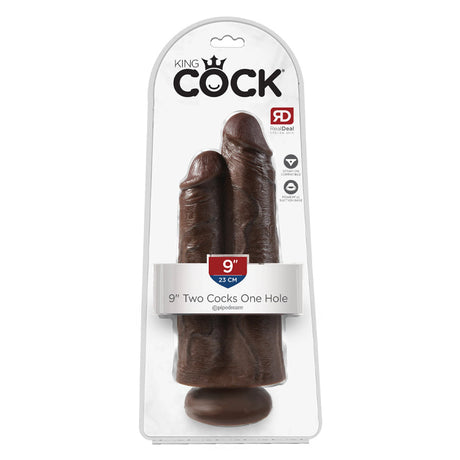 King Cock Two Cocks One Hole