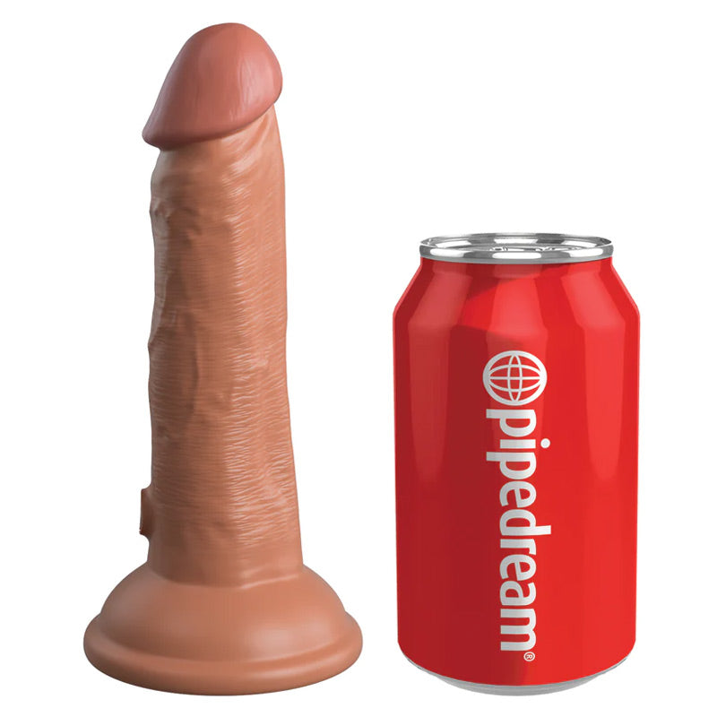 King Cock Elite 6"Dual Density Silicone Cock