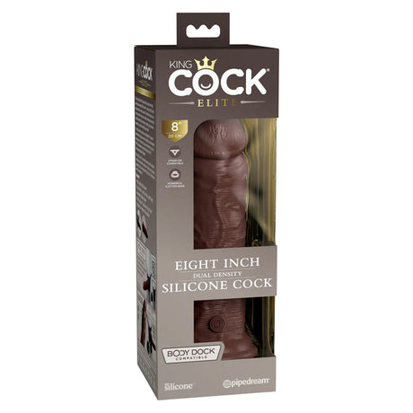 King Cock Elite 8"Dual Density Silicone Cock
