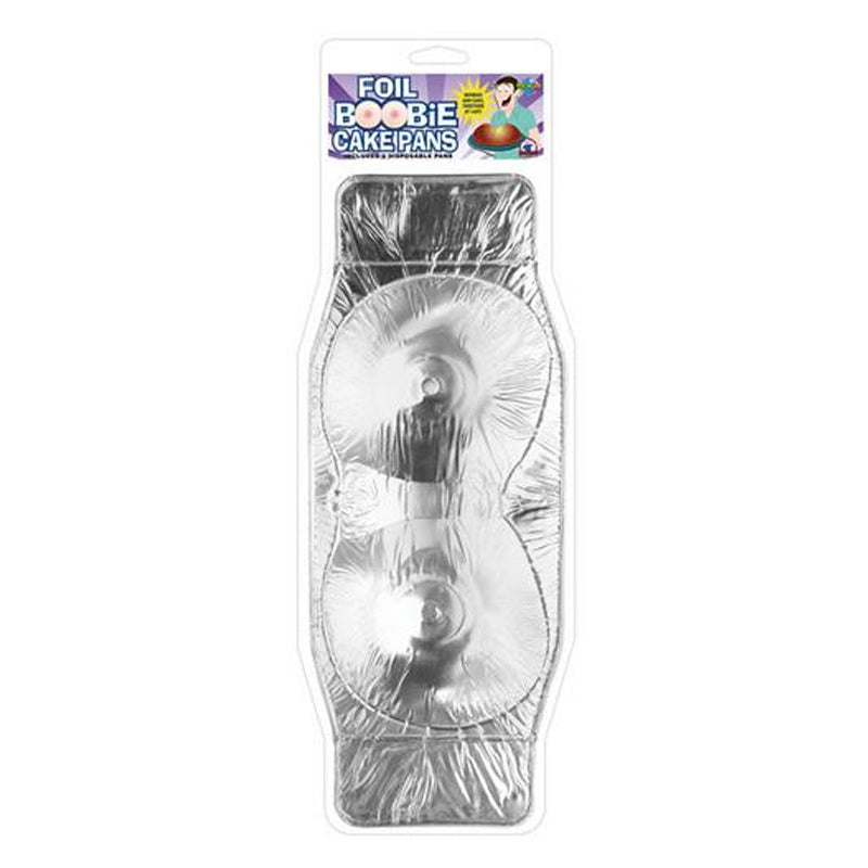 Disposable Boobie Cake Pan Set of 2