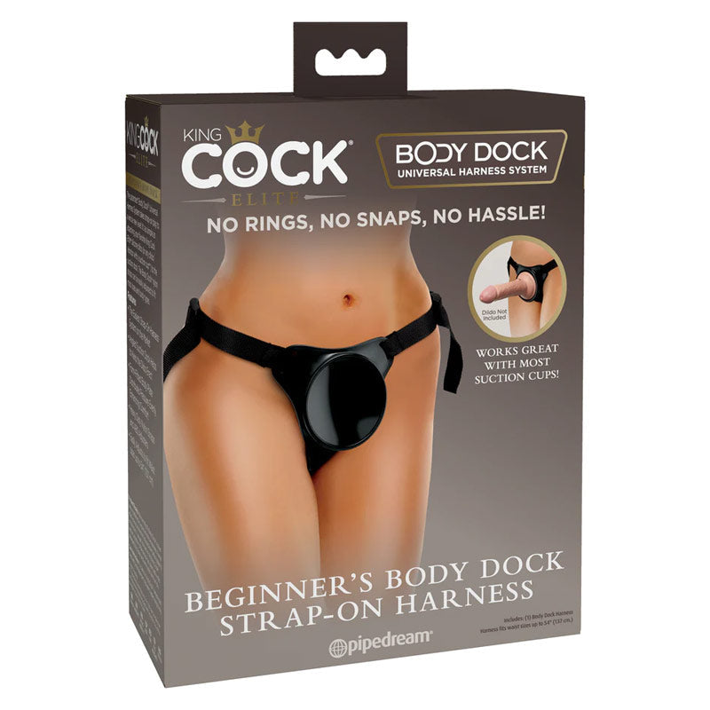 King Cock Elite Beginner's Body Dock Strap-On Harness