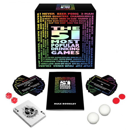 51 Most Popular Drinking Games