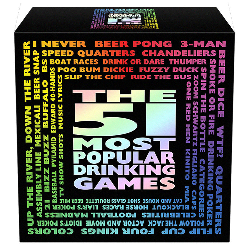 51 Most Popular Drinking Games