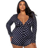 Playboy Bunny Cozy Lounge Romper