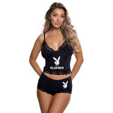 Playboy Cheeky Bunny Two-Piece Lounge Cami Set