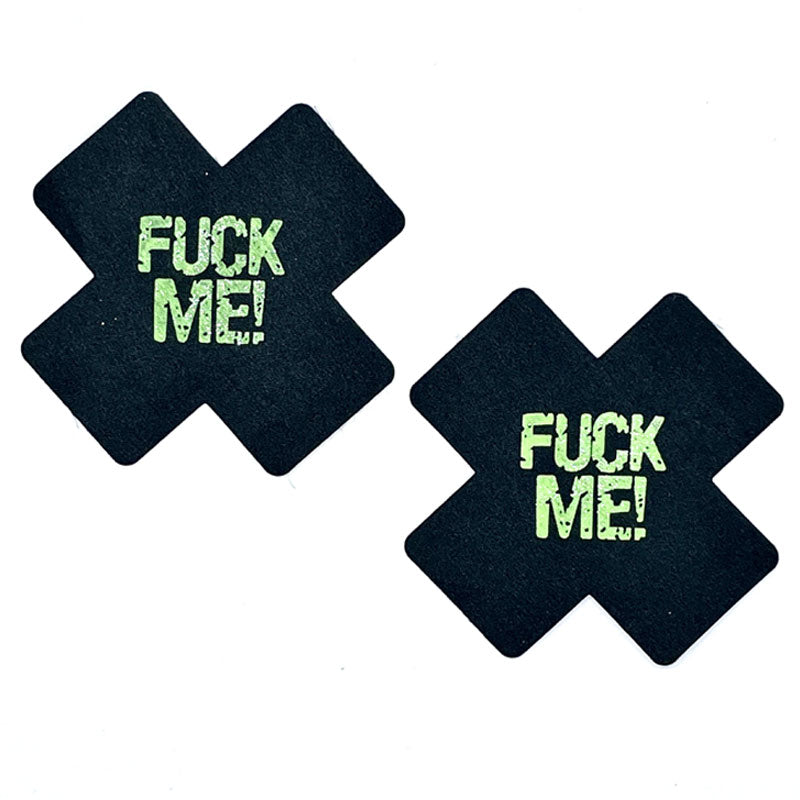 Popsi Glow in the Dark Cross F*ck Pasties