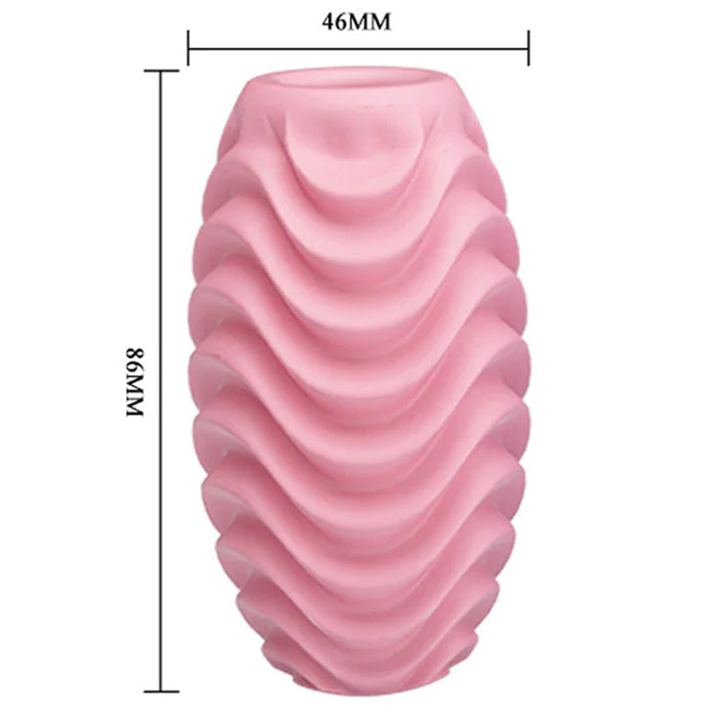 Pretty Love Double-Sided Bring Joy to Life Egg Male Masturbator - Passionate