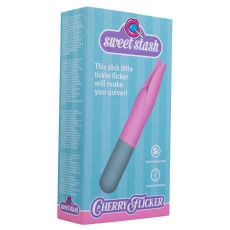Rock Candy Cherry Flicker-Fluttering Clitoral Vibe