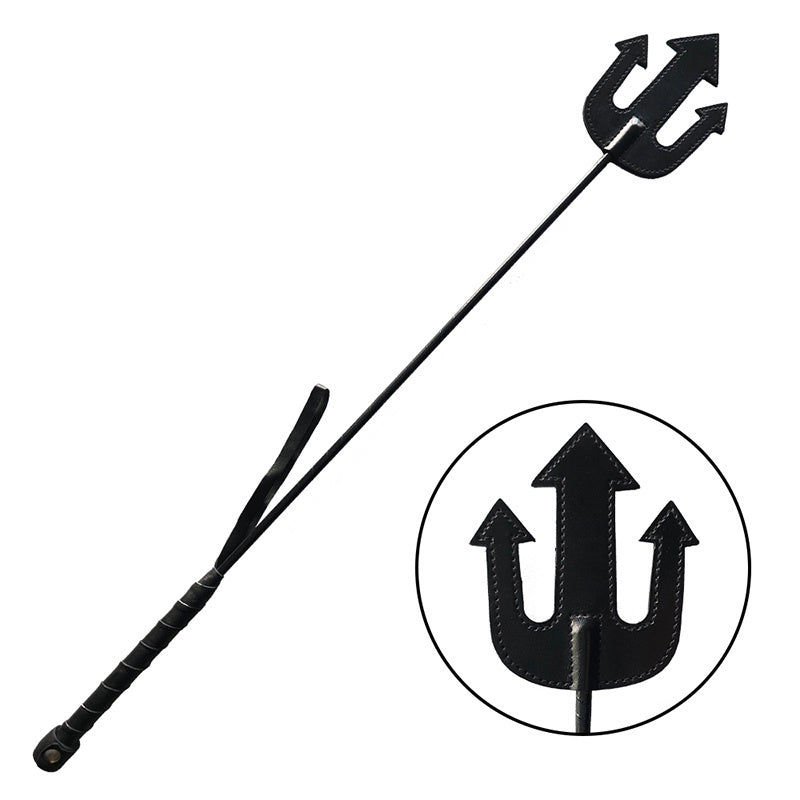 Rouge Garments Devil Riding Crop Black
