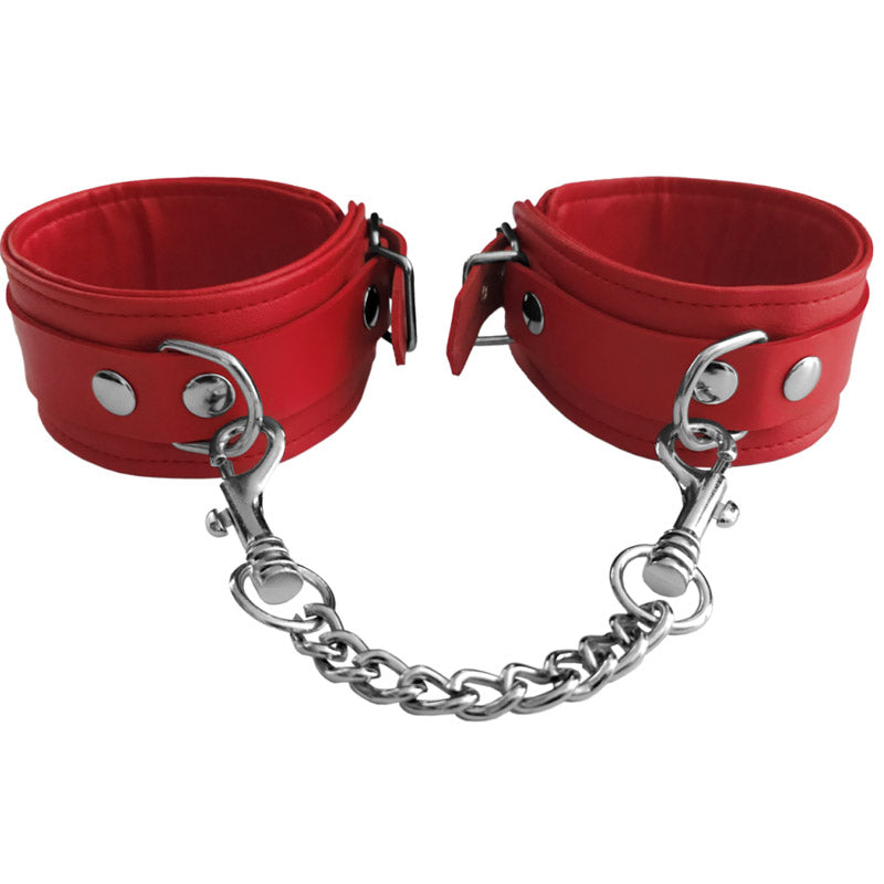 Rouge Garments PVC Wrist Cuffs