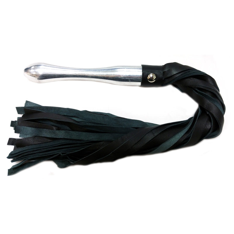 Rouge Garments Aluminium Handle Leather Flogger