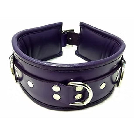 Rouge Garments Padded Leather Collar Cuffs