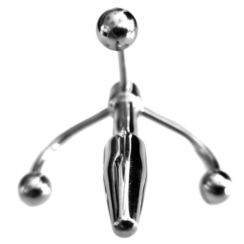 Rouge Garments Stainless Steel Crown Penis Plug