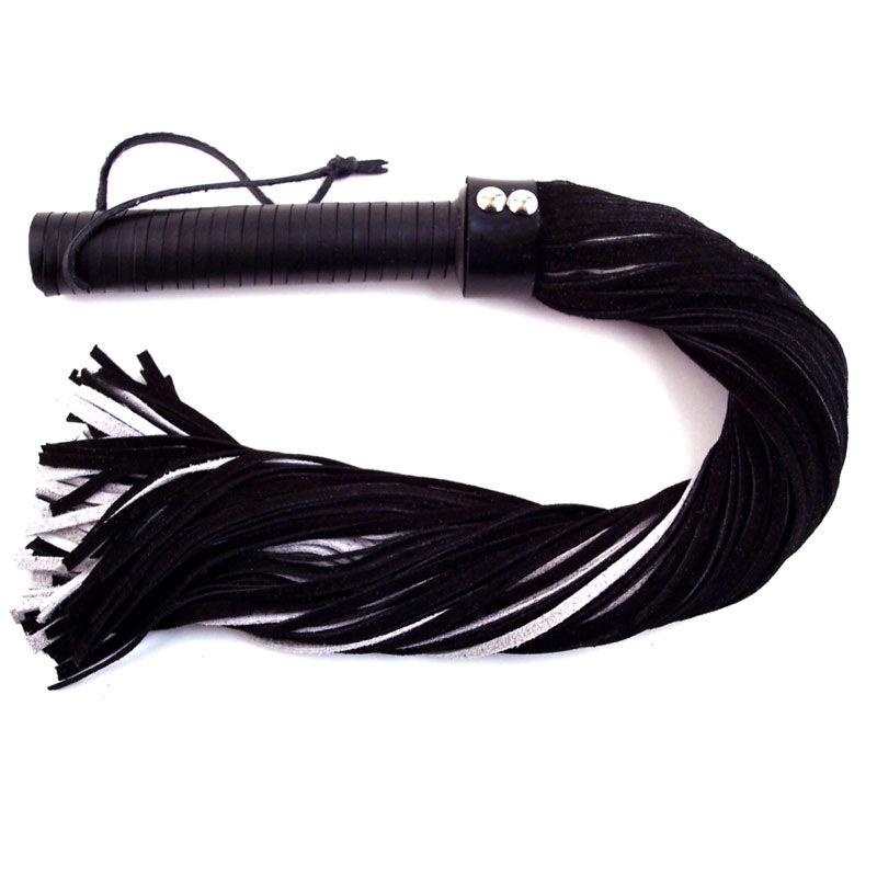 Rouge Garments Suede Flogger Leather Handle