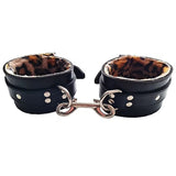 Rouge Garments Leather with Fur Wrist Cuffs