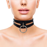 Rouge Garments Leather Fashion Collar