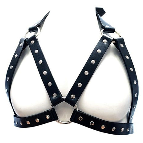 Rouge Garments Leather Female Chest Harness