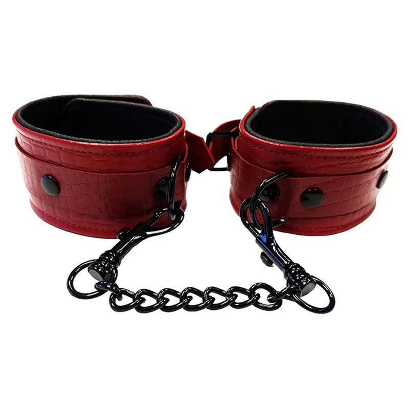 Rouge Garments Leather Wrist Cuffs