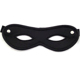 Rouge Garments Leather Open Eye Mask
