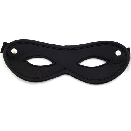 Rouge Garments Leather Open Eye Mask