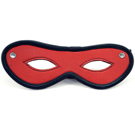 Rouge Garments Leather Open Eye Mask