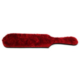 Rouge Garments Leather Paddle with Faux Fur With Fur