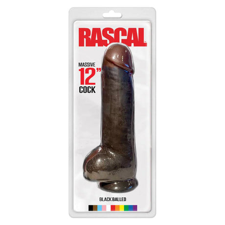 Black Balled Dildo