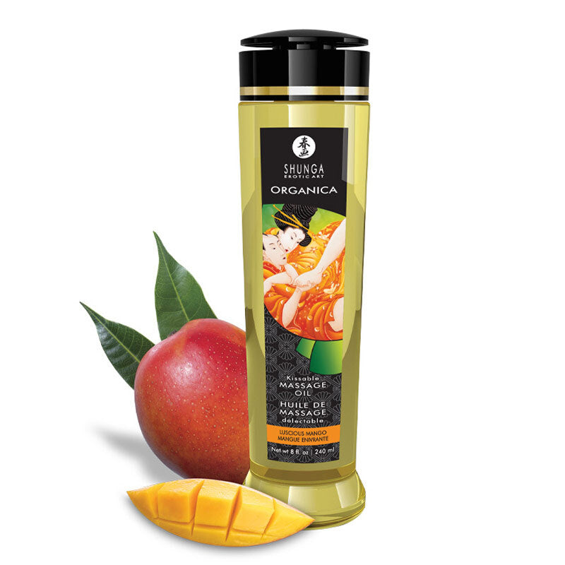 Shunga Kissable Organic Massage Oil