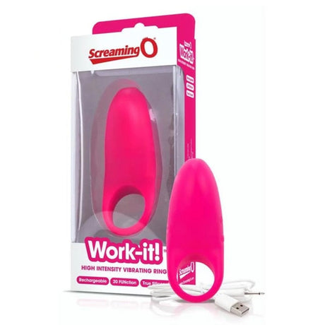 Screaming O Work It Vibrating Ring