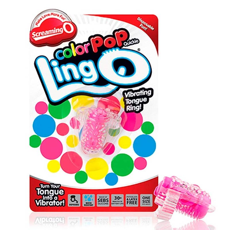 ColorPoP Quickie Ling O Tongue Vibrator