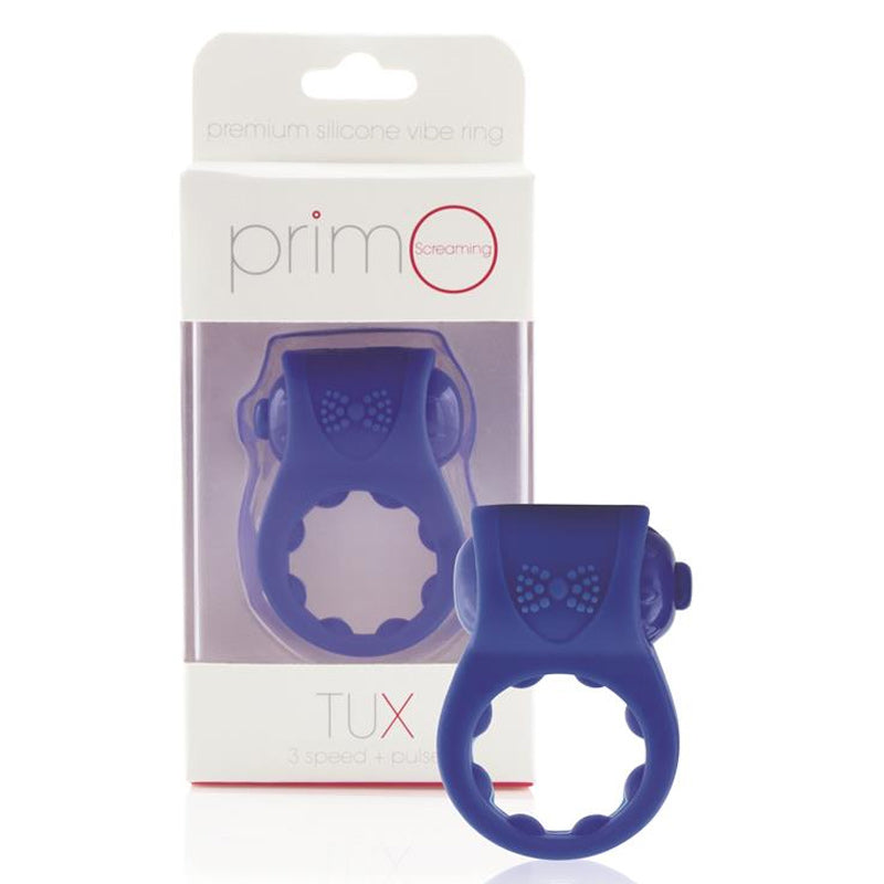 PrimO Tux Vibrating Cock Ring