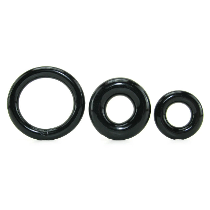 RingO x3 - black only Cock Ring