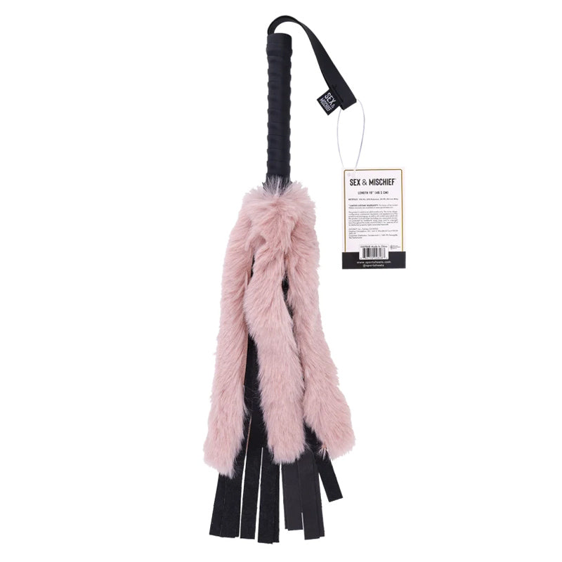 Sex & Mischief Brat Faux Fur Flogger