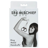 Sex & Mischief Ring Metal Handcuffs