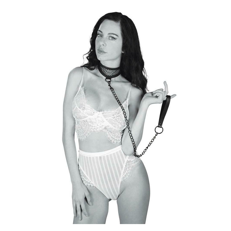 Fishnet Collar and Leash
