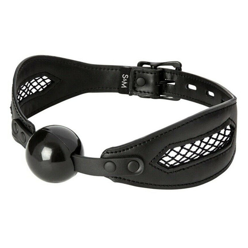Sex & Mischief Fishnet Ball Gag