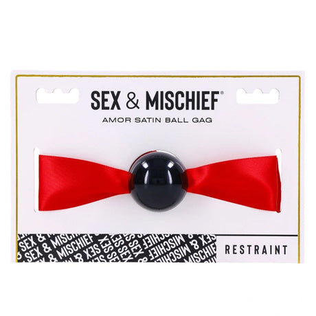 Sex & Mischief Amor Satin Ball Gag