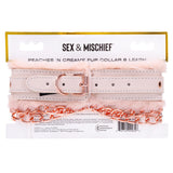 Peaches ‘n CreaMe Fur Collar & Leash