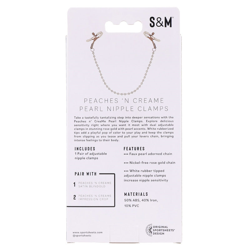 Peaches ‘n CreaMe Pearl Nipple Clamps