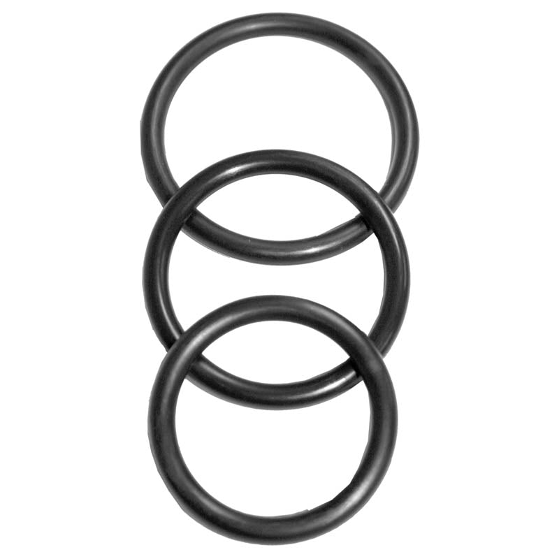 Sex & Mischief Nitrile Cock Ring 3 Pack