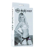Sex & Mischief Strap-On & Silicone Dildo Kit
