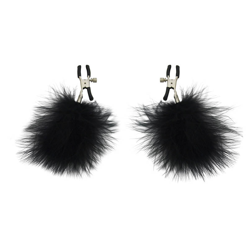 Sex & Mischief Feathered Nipple Clamps