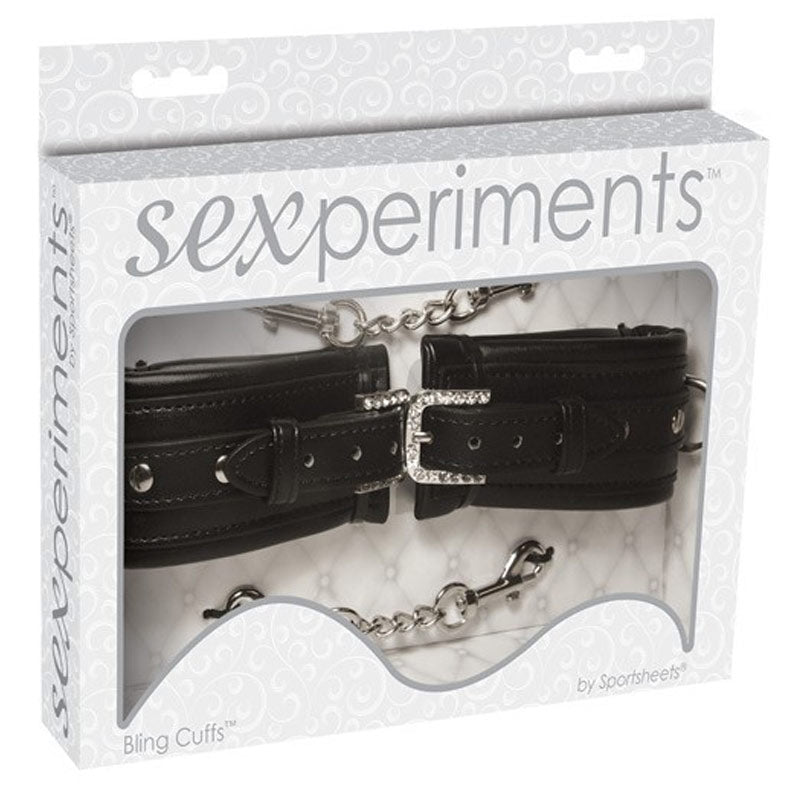 Sex & Mischief Bling Cuffs