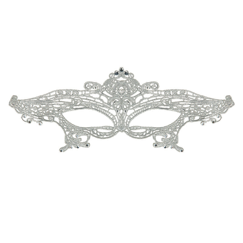 Midnight Bling Lace Mask