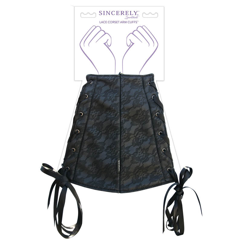 Sincerely Lace Corset Arm Cuffs