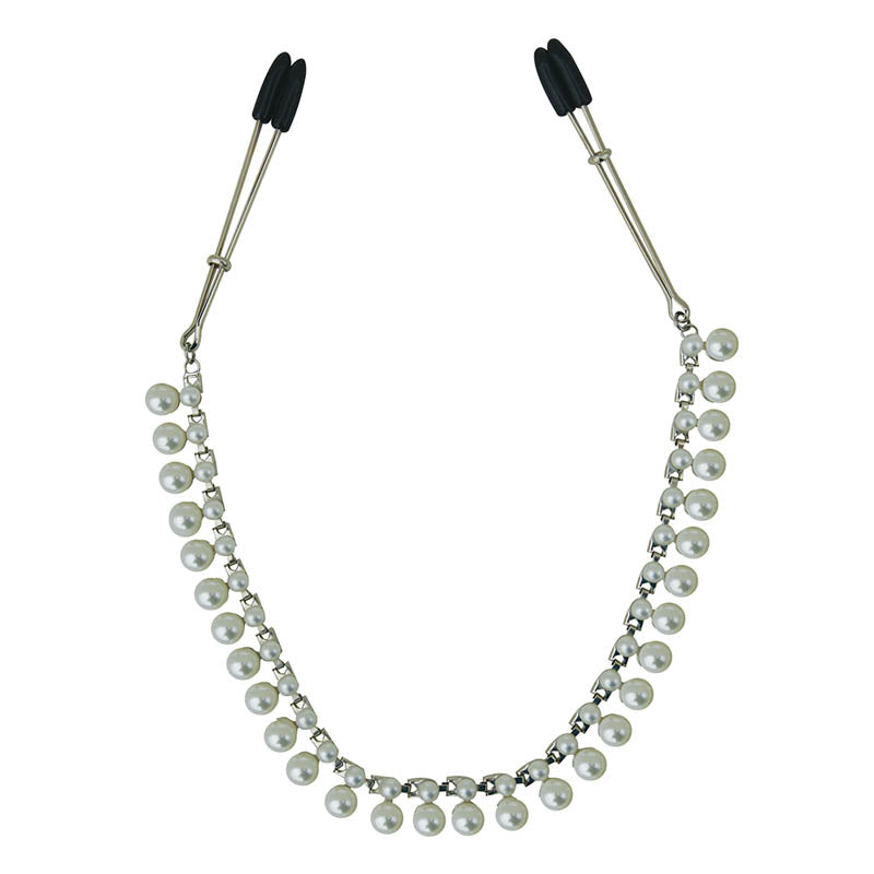 Sincerely Pearl Chain Nipple Clips