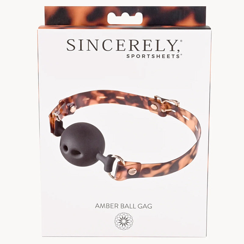Sportsheet Sincerely Amber Ball Gag