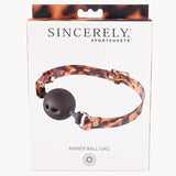 Sportsheet Sincerely Amber Ball Gag