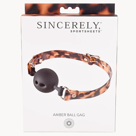 Sportsheet Sincerely Amber Ball Gag