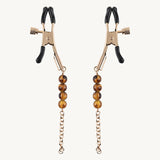 Sportsheet Sincerely Amber Beaded Nipple Clamps